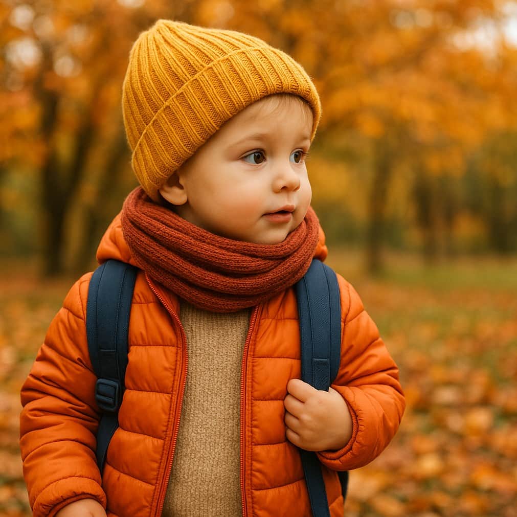 پیشگیری از سرماخوردگی کودکان و راهنمای والدین برای انتخاب لباس مناسب پاییزی🍁