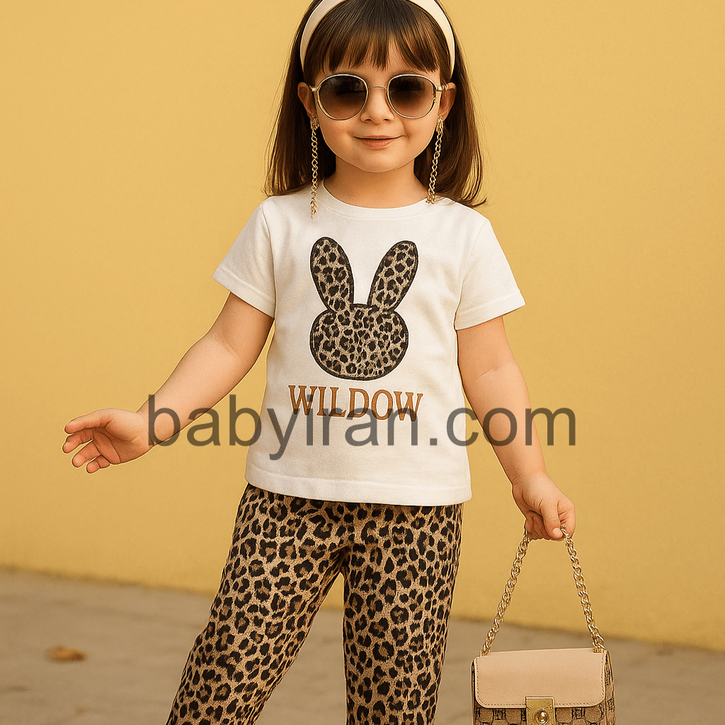تیشرت شلوارک دخترانه باگز بانی bunny